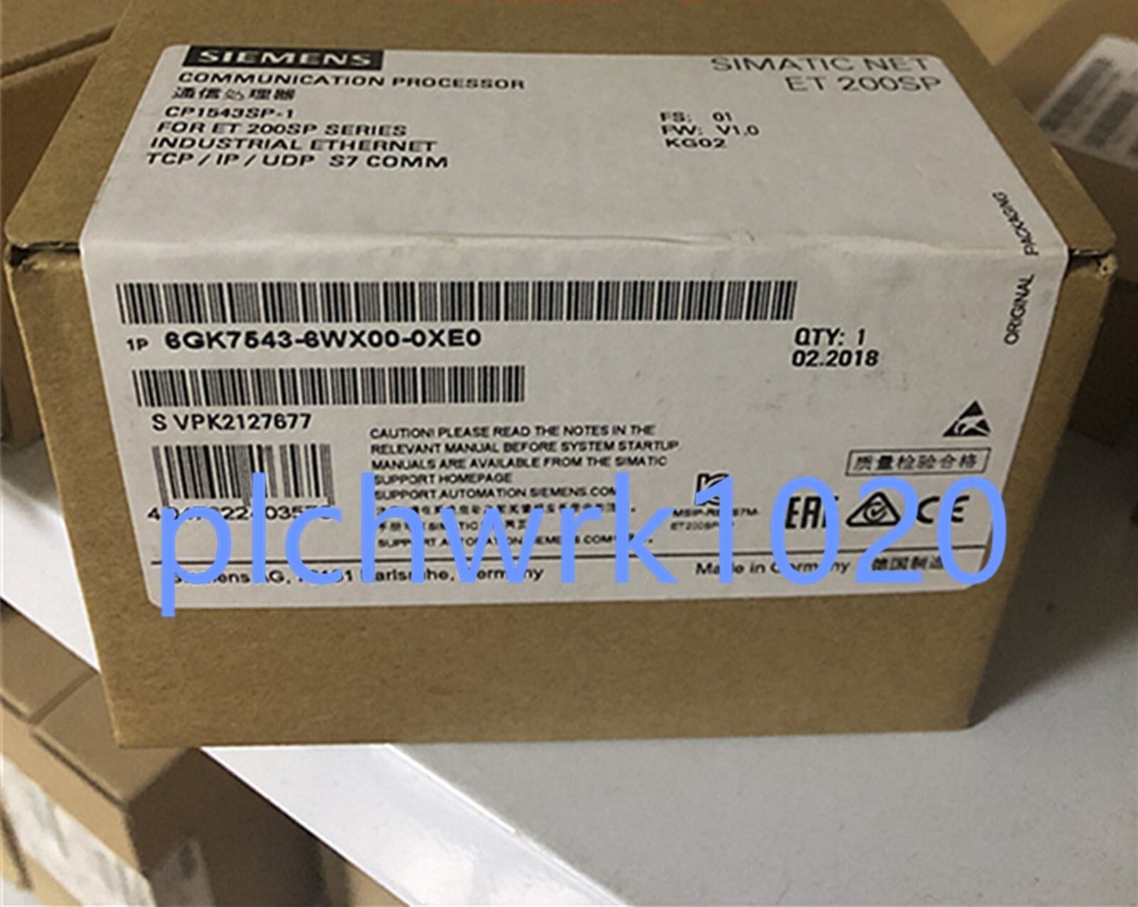 1 PCS NEW IN BOX Siemens S7-1500 module 6GK7543-6WX00-0XE0 | eBay
