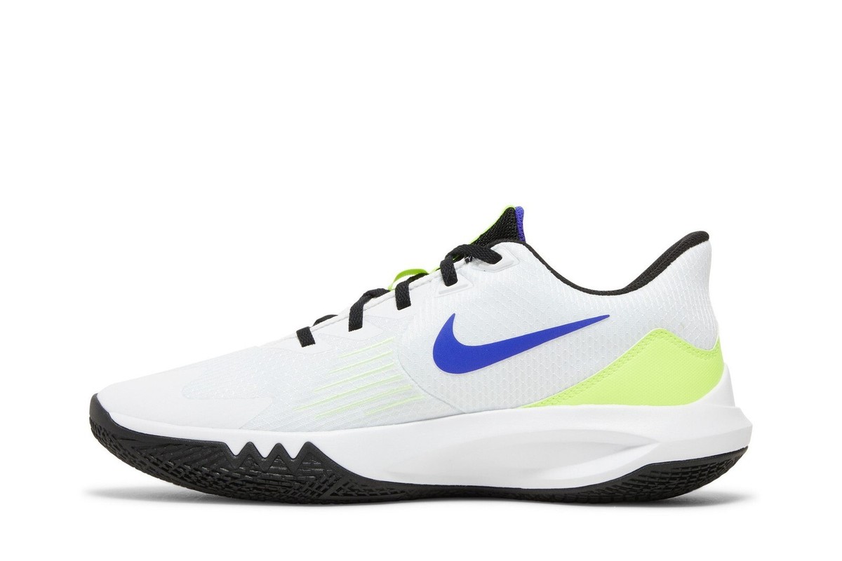 Size 10 - Nike Precision 5 White Barely Volt for sale online