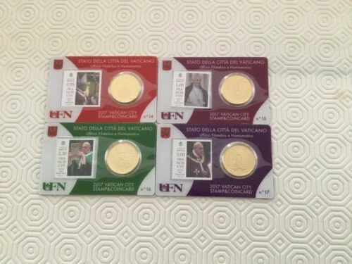 Pièces euro du Vatican année 2017 50 Cent