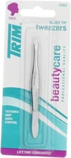 Square Tip Tweezers Face Eyebrow Hair Remover Stainless Steel New (2 pack)