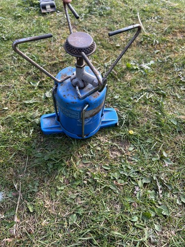 Portable Camping Gaz Stove. Outdoor Cooking And Stand - No Res