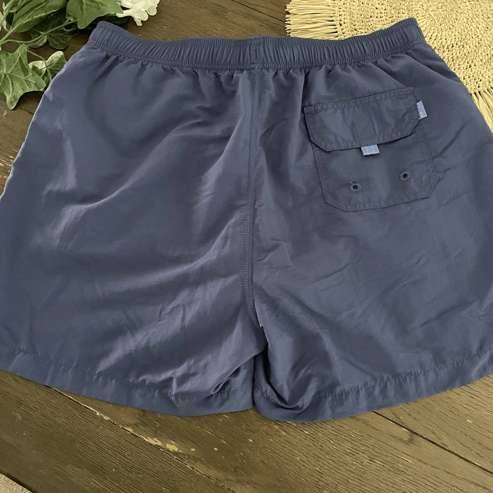 Tommy Bahama Relax Hombre Cordón Board Shorts Talla Grande Azul Marino 4” Entrepierna Foto 4 de 4