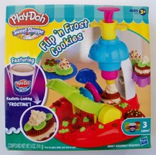 Play Doh Flip n Frost Cookies  NEW Sweet Shop...