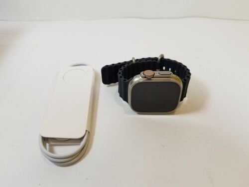 Apple Watch Ultra GPS y celular 49 mm titanio Trail Alpine Loop océano excelente - Imagen 45 de 69