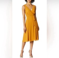 Show Me Your Mumu Women's Cynthia Crossover Knee Length Harvest Moon Dress NWT