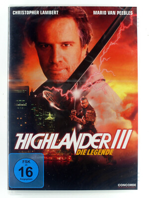 Highlander 3 - Die Legende - Christopher Lambert, Mario van Peebles, Deb. Unger