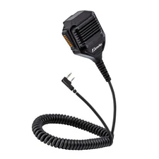 Weatherproof Heavy Duty IP67 Speaker Mic for Kenwood BaoFeng BTECH NX-P1200