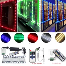 60-1200LED 5050 SMD 3 LED Storefront Window Module Light + Remote + Power Kits
