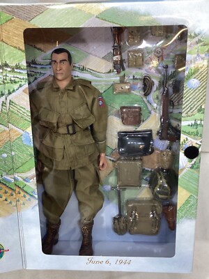 The Ultimate Soldier WWII US Army 82nd Airborne Doll Figure Sealed