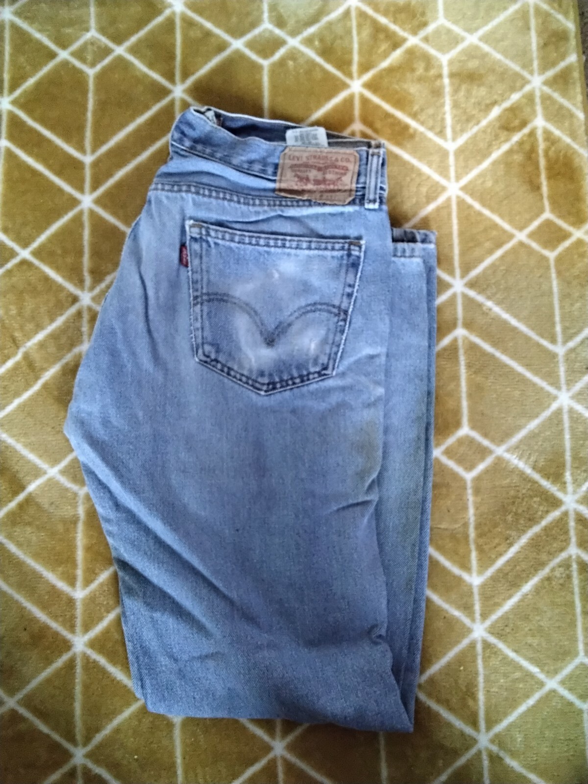 Mens Used Levi Jeans 505 W34 L32 by Jean Rebel eBay