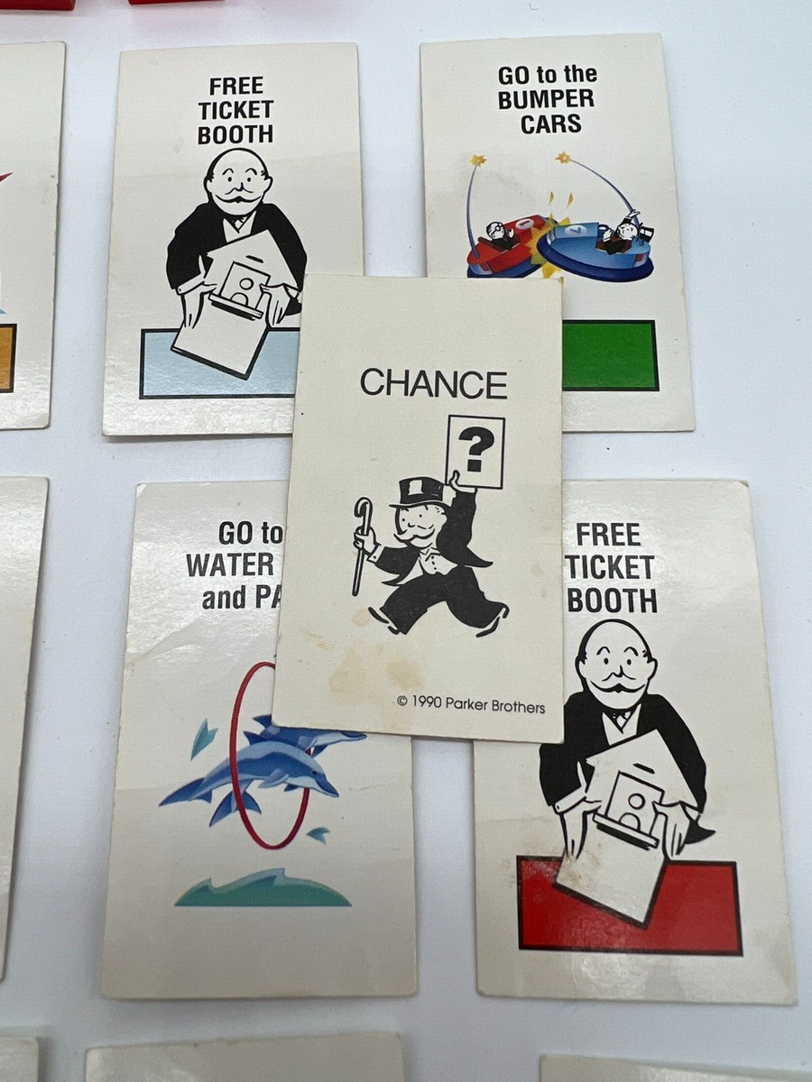 モノポリー確認用 2013 Hasbro Monopoly Replacement Piece 3 Red Property Cards