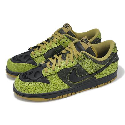 Nike Dunk Low Retro QS Halloween Skull Bright Cactus Men Casual