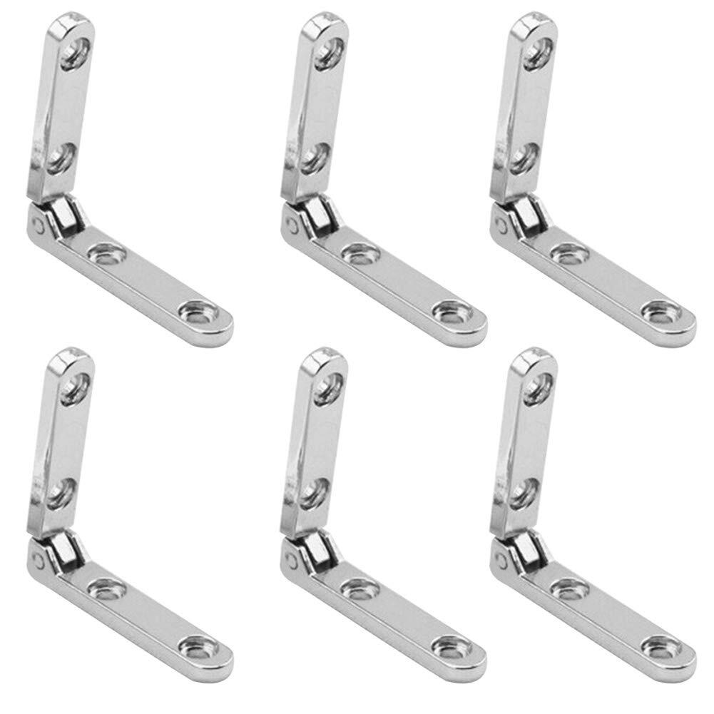 Zinc Alloy 90 Degree Hinge for Wooden Gift Wine Jewelry Box Accessories