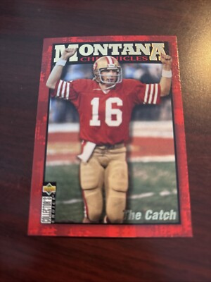1995 Collectors Choice Joe Montana The Catch #JM1 San Francisco 49ers Chronicles