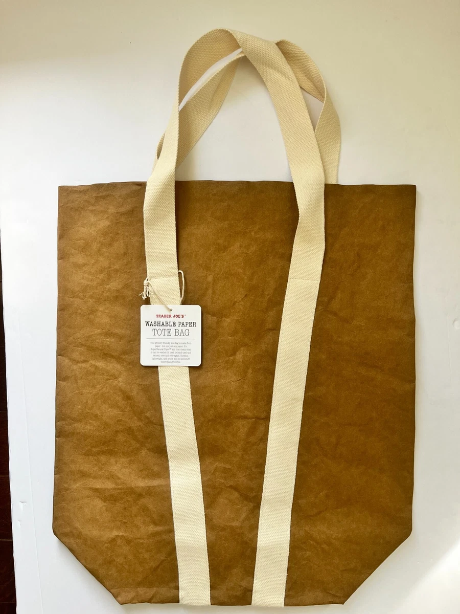Washable paper online tote bag