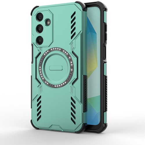 For Samsung A06 A16 A26 A36 A55 PC+TPU Magnetic Case Heat Dissipation Lens Cover - Picture 27 of 33