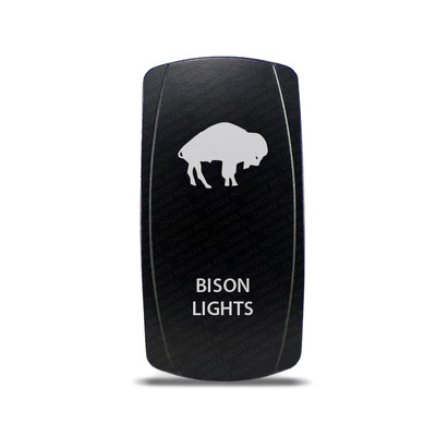 CH4x4 Rocker Switch Bison lights Symbol - Amber  LED