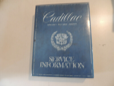 . Cadillac Fleetwood Brougham DeVille Seville Eldorado 1980 Werkstatthandbuch 
