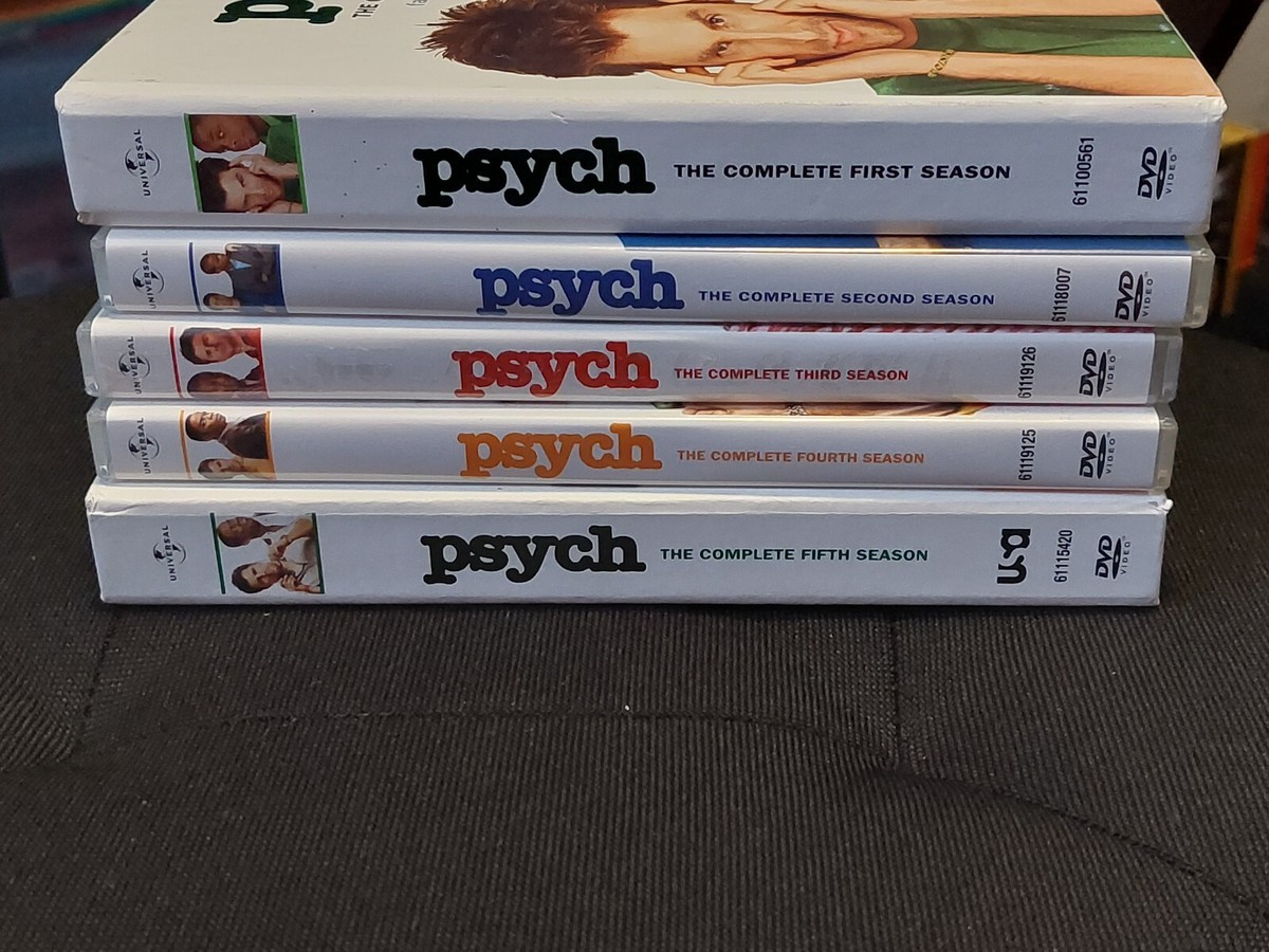 Psych TV Series Complete Season 1-5 DVD Lot 1 2 3 4 and 5 | eBay