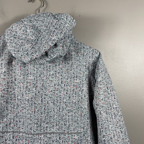 Columbia Outgrown Waterproof Jacket Shell Girls XL Multicolored Pink Hooded - Picture 21 of 22