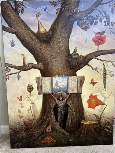 Kush, Vladimir GENEALOGY TREE Giclee Canvas Print (No cert) - Picture 2 of 6