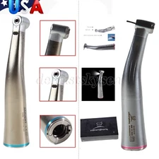 NSK Style Dental 1:1/1:5 Fiber Optic LED Low Speed Contra Angle Handpiece