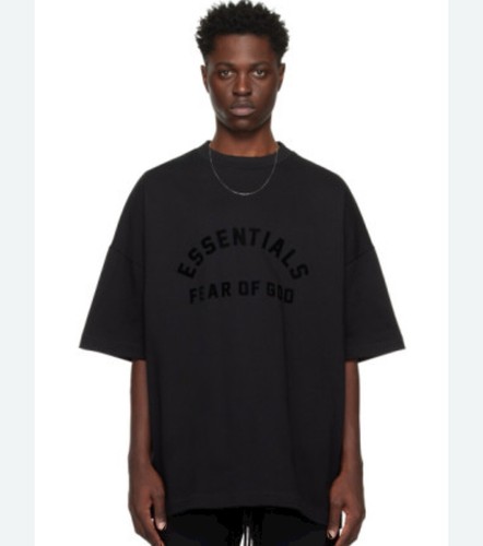 ESSENTIALS FEAR OF GOD ESSENTIALS HEAVY S/S TEE in Black