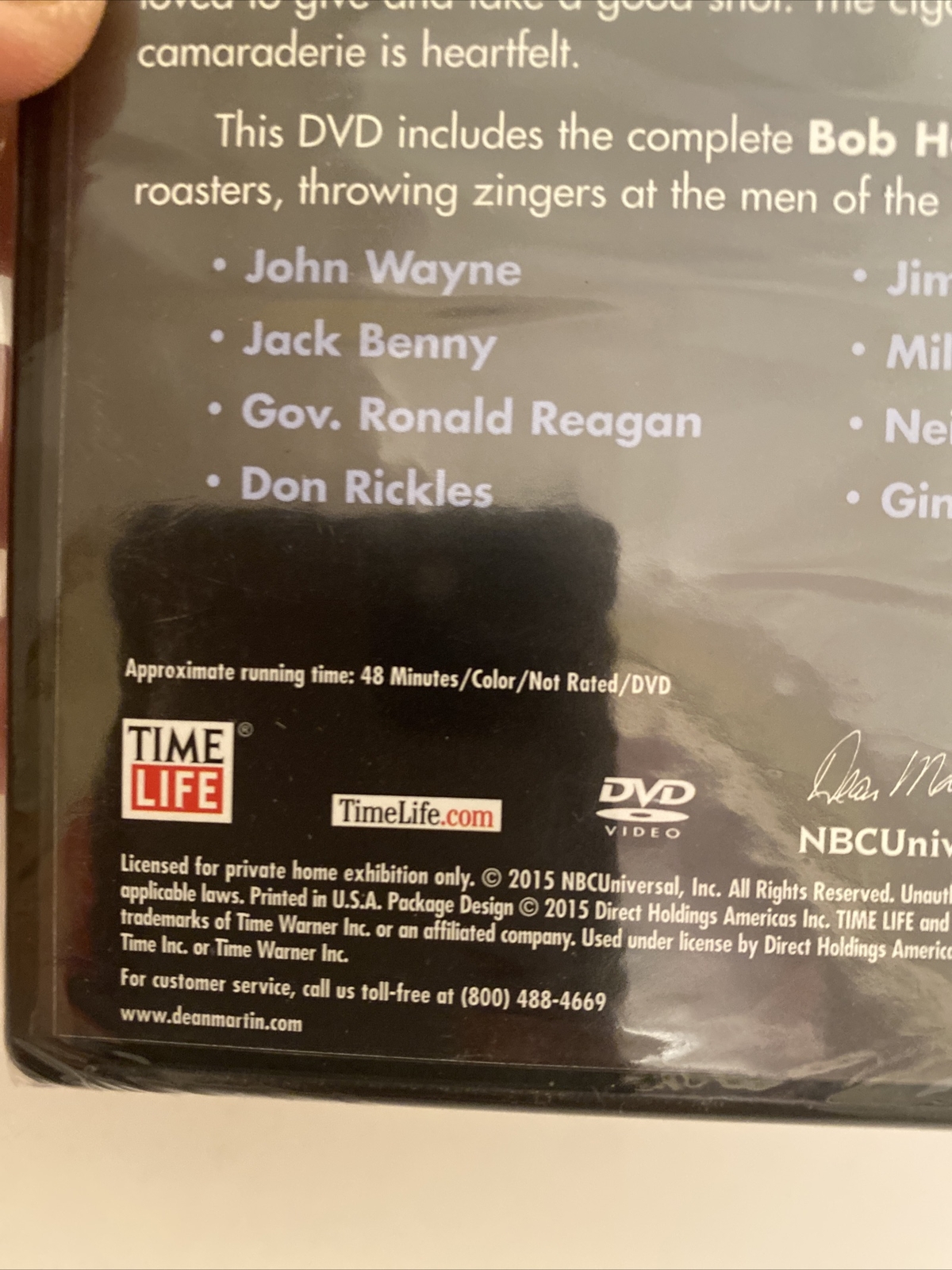 New! Sealed THE DEAN MARTIN CELEBRITY ROASTS DVD BOB HOPE JACK BENNY