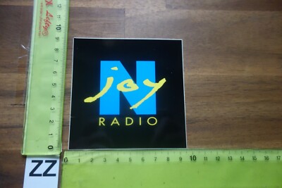 Alter Aufkleber Fernsehen Sender TV Sendung enjoy N-joy NDR Radio (ZZC)