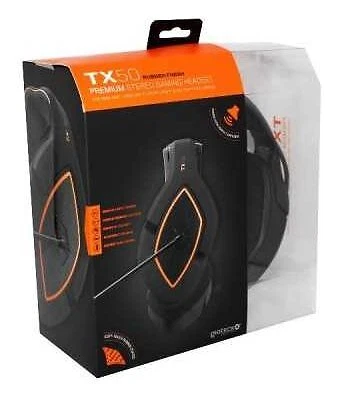 Gioteck Cuffie gaming MULTIPIATTAFORMA Premium Stereo Headset Black e Orange - Immagine 2 di 4