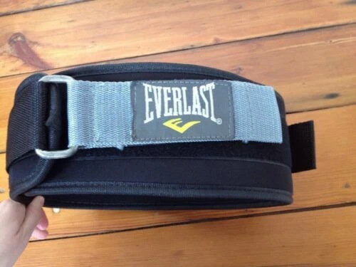 Cinturones de Levantamiento de Pesas Everlast Nylon
