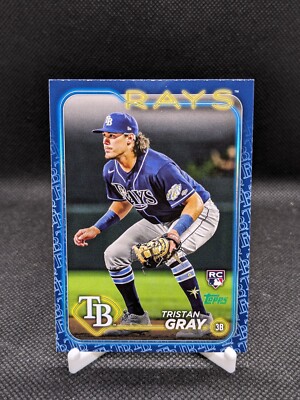 Tristan Gray 2024 Topps Series 2 Team Color Rookie RC #483 Case Hit SP