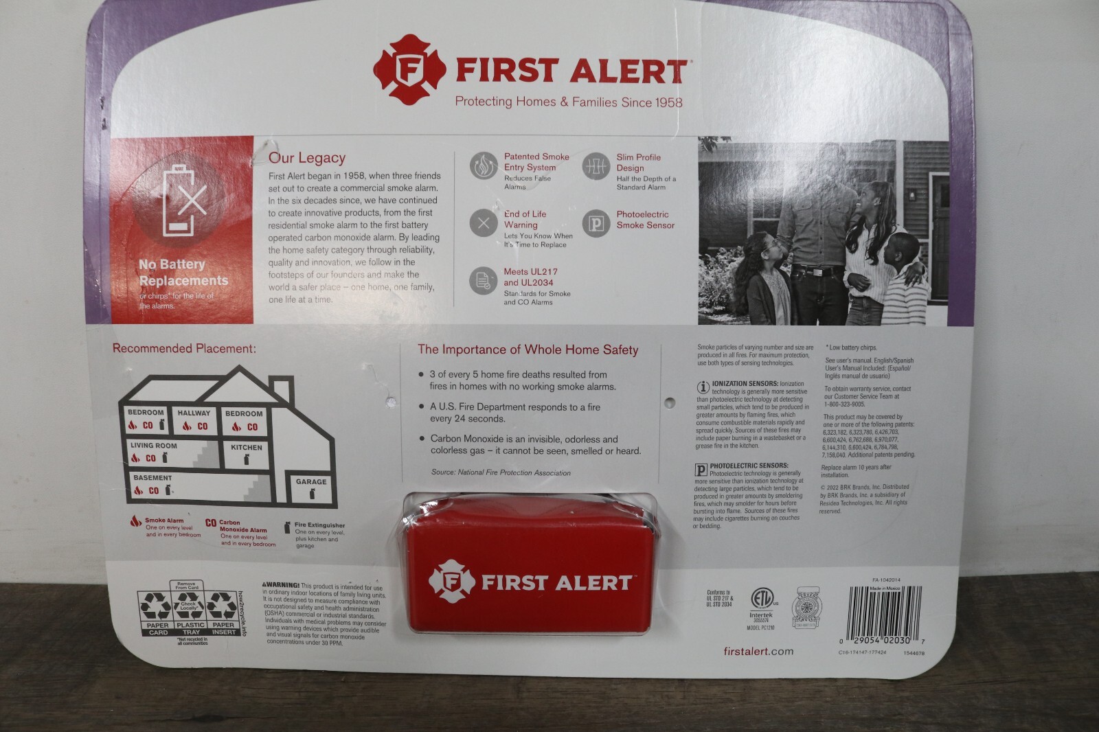 First Alert 2in1 Smoke and CO Alarm 2Pack PC1210 eBay