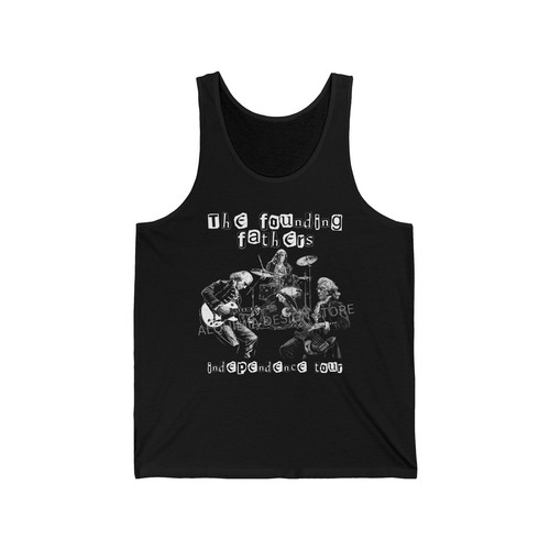 The Founding Fathers Independence Tour Tank Top, American Revolution Patriotic A - Picture 4 of 11