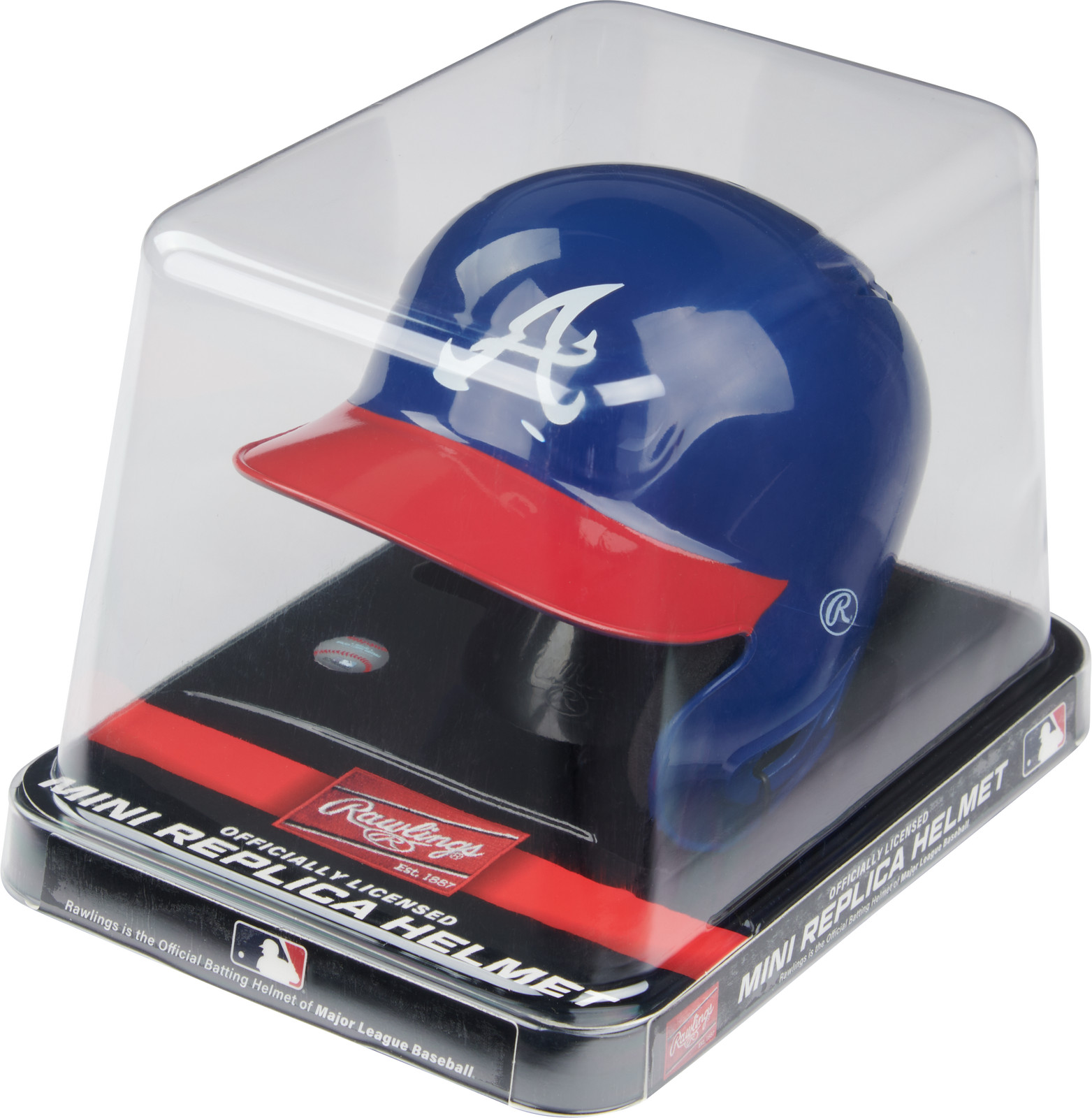 Atlanta Braves MLB Rawlings Replica MLB Baseball Mini Helmet