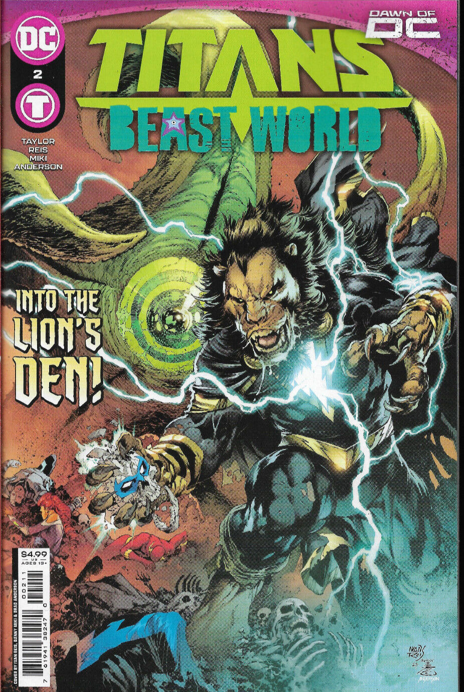 TITANS - BEAST WORLD (2024) #2 - New Bagged