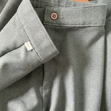 Vintage Levi  s Juniors 1970s Gray Straight High Waist Leg Slim Fit Trousers