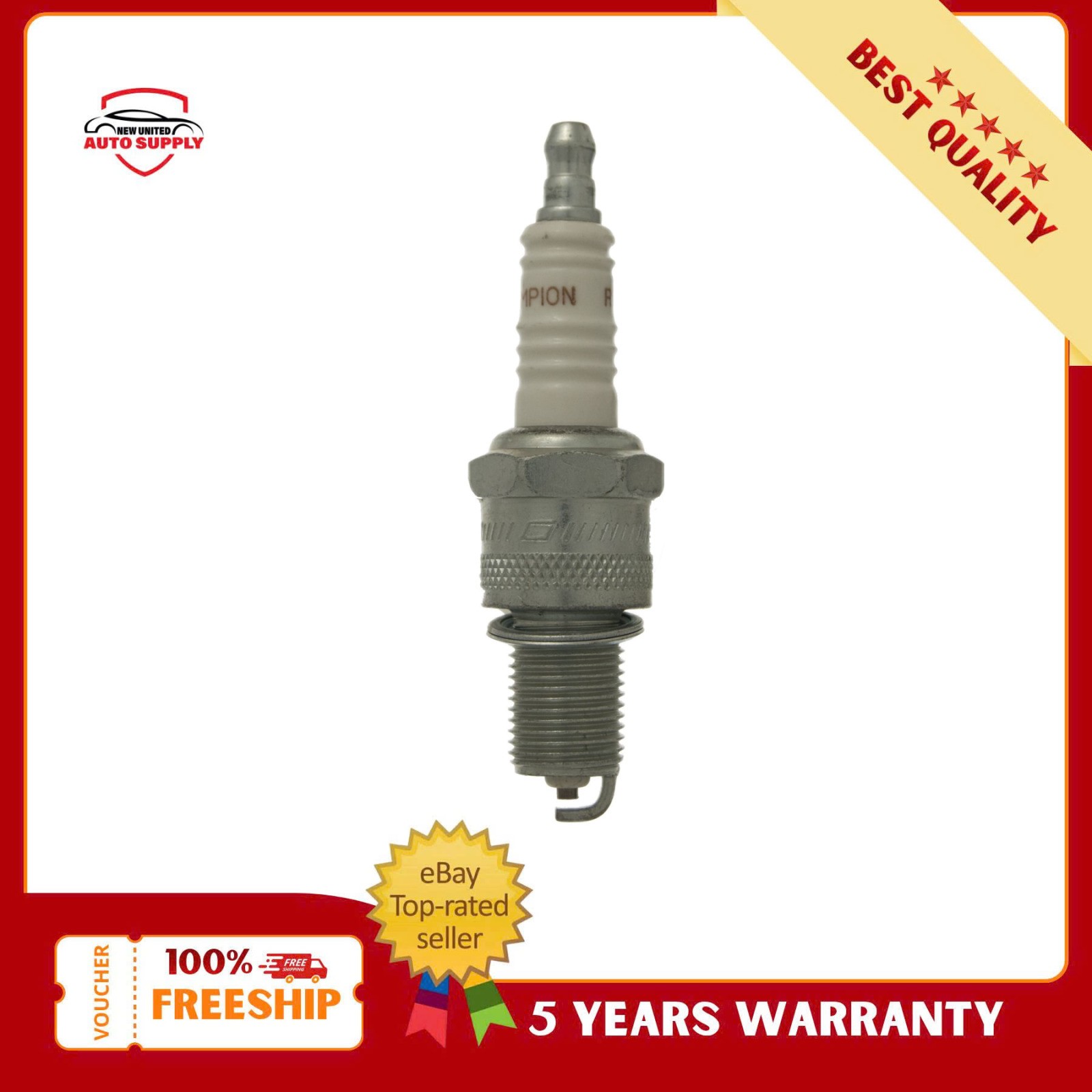 4PCS CHAMPION rn57ycc Spark Plug 20.7mm Hex for Yamaha YZ85 Arctic Cat ZR 6000