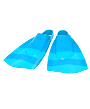 Hydro Tech 2 Swim Fins Blue M/L Snorkeling Scuba Training Flippers New