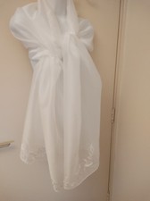 Exquisite Fine Organza Shawl Wrap Wedding Prom Evening Theatre Cocktail Party