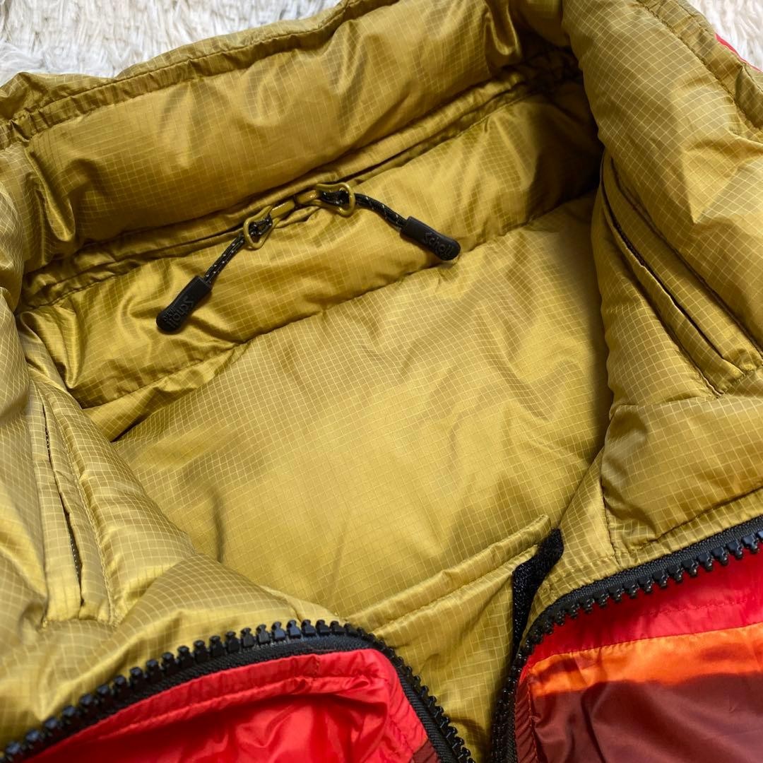 Schott Reversible Down Jacket Liberty Goddess Red… - image 12