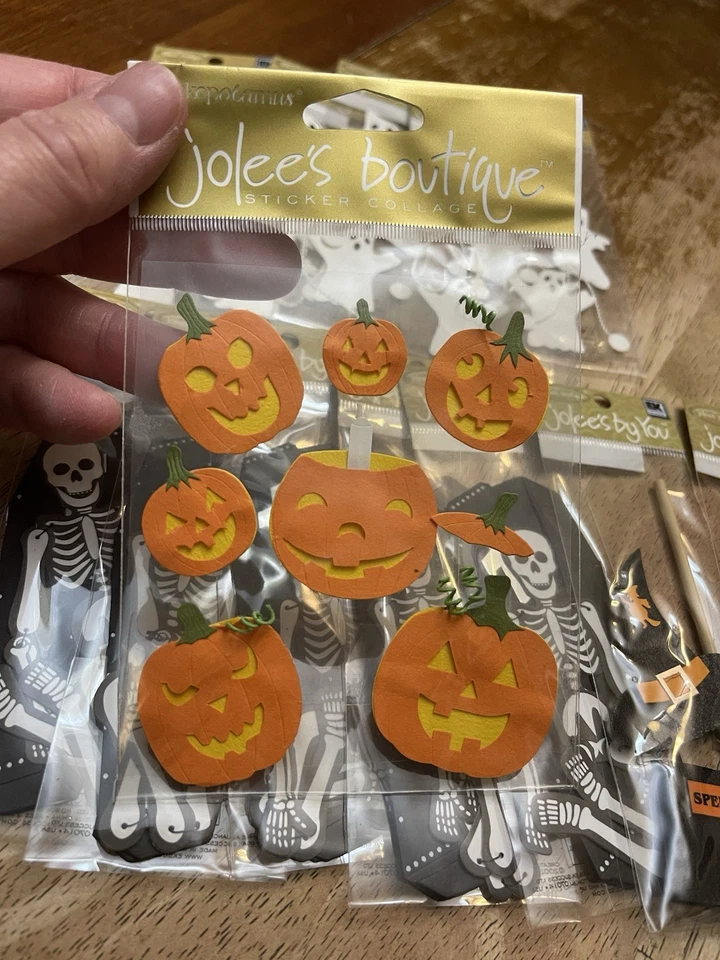 Large Lot of Halloween Jolee’s Boutique Stickers & Jolee’s By You Embellishments - Image 4 of 4
