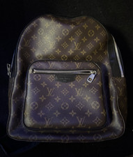 Louis Vuitton Monogram Backpack Brown Zip Clo...