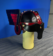 Thor's helmet - Leather - Custom Made - Made to be worn - Comic Con