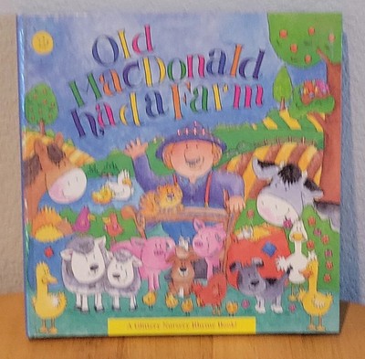 Old MacDonald Had a Farm: A Glittery Nursery Rhyme Book! By Jenny Tulip 