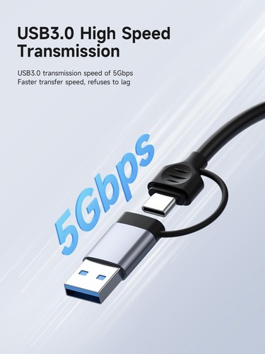 Hagibis USB3.0 Video Capture Card with 100W PD HDMI to USB/USB Small, UHC07P - Picture 7 of 9