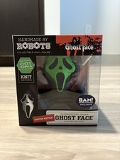 Ghost Face - Handmade By ROBOTS - Knit Series #221 - FLUORESCENT GREEN