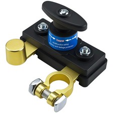 Battery Disconnect Switches 12V/24V, Heavy Duty Battery Shut Off Switch, Quick D