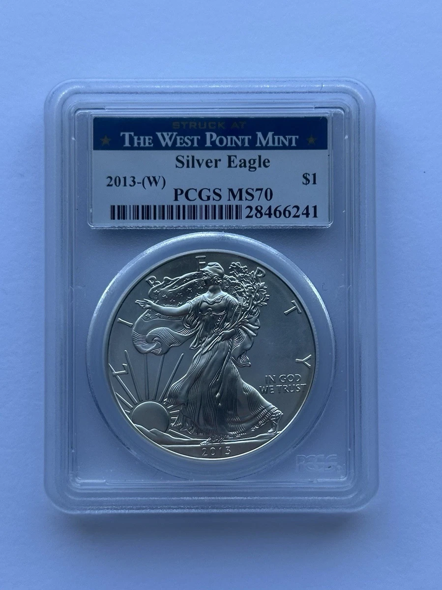 2013年 アメリカン・イーグル 銀貨 PCGS MS70 American Eagle MS 70 Graded 2013 Silver Bullion Coins for sale | eBay