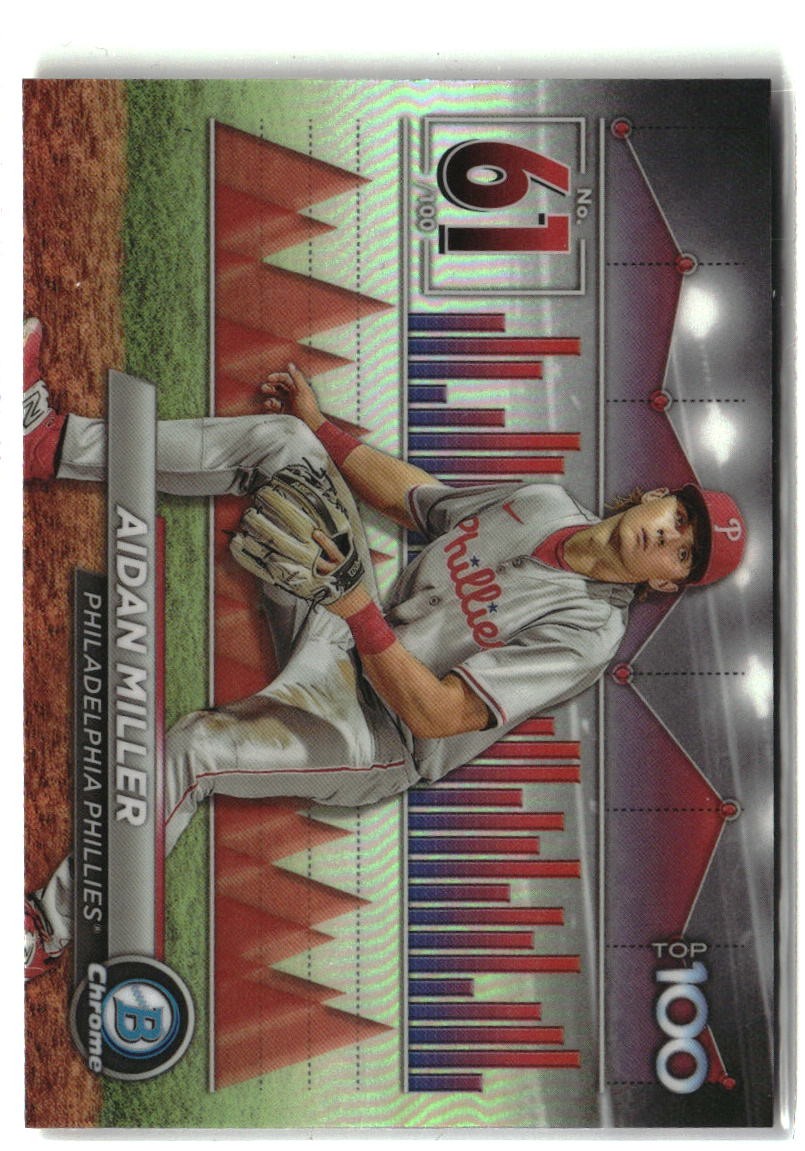 2024 Bowman #BTP-61 Aidan Miller Bowman Scouts' Top 100